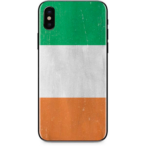Ireland Flag Distressed iPhone XS Max Skin
